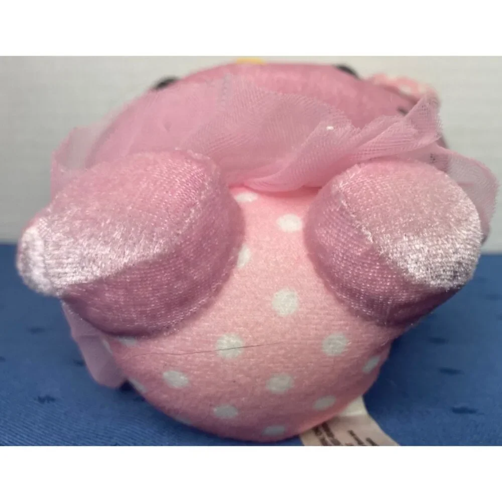 Ty Beanie Babies 7" Plush Pink Velvet Hello Kitty Ballerina Polka Dot Tutu 2014 - Picture 7 of 7